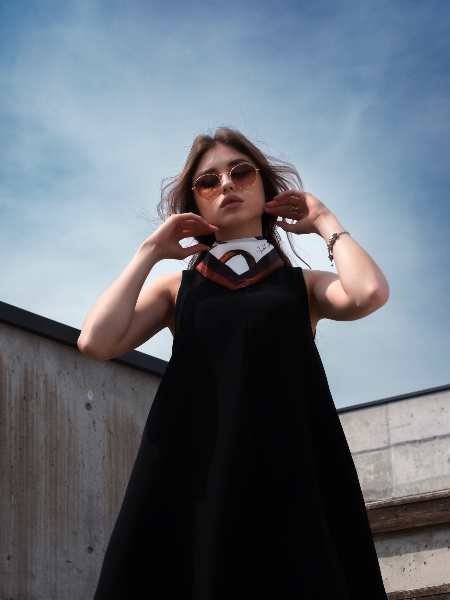 Saddle At Eyeri Desen Twill Eşarp