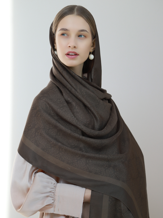 Mihrimah Sultan Vizon Floş Viskon Şal