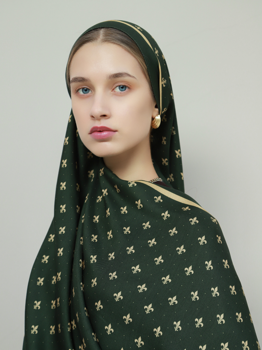 Zümrüt Floş Viskon Şal