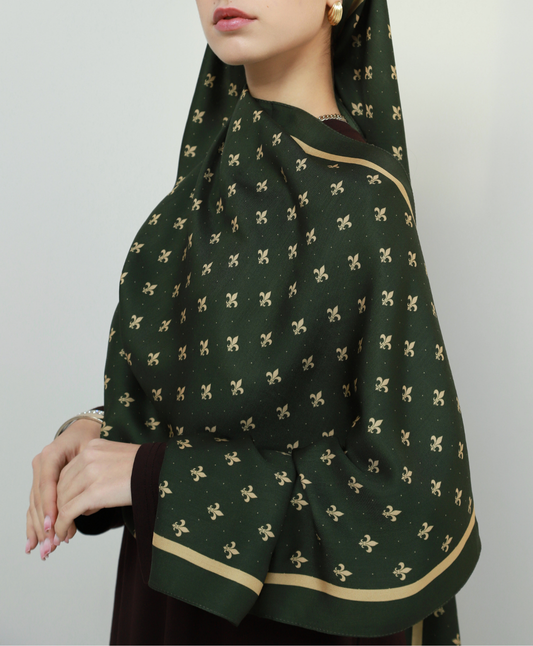 Zümrüt Floş Viskon Şal